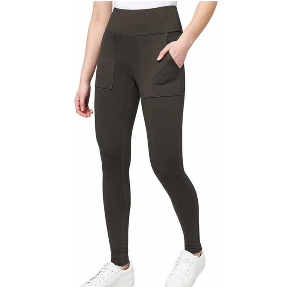 NWoT Mondetta Women's Midweight High Rise Jacquard Leggings Sz 2XL $60 5C057